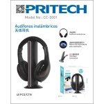 PRITECH CAUDIFONOS INALAMBRICOS PARA TELE 5N1