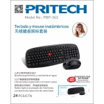 PRITECH TECLADO Y MOUSE INALAMBRICOS