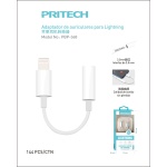 PRITECH ADAPTADOR DE AURICULARES PARA LIGHTNING