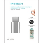 PRITECH ADAPTADOR APPLE PARA CONVERTIDOR  LIGHTNING TO TYPE-C