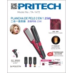 PLANCHA DE PELO 2 EN 1 25W