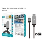 M2 L11 CABLE HDMI  TO IPHONE / LIGHTNING HDTV CABLE