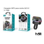 M2 M-12T CARGADOR TRANMISOR FM/MP3 INALAMBRICO QC3.0