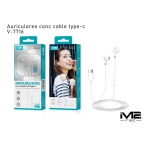 M2 KOS-6005 AURICULARES ESTEREO CON CONECTOR DE TYPE-C