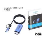 M2  USB 3.0 TO HD CABLE CABLE USB 3.0 A / M+ TYPE C / HDNI-A