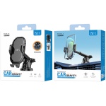 ISER SE5008 SOPORTE UNIVERSAL GRAVITY NANO SUCKER ADSORCIÓN DE VACÍO PARA COCHE NEGRO