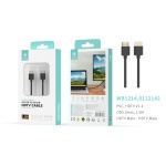 IKREA WB1214 CABLE DE HDMI MACHO-MACHO OD5.0MM HDMI V1.4 1.5M