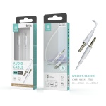 IKREA WB1304 CABLE DE AUDIO 3.5MM MACHO-MACHO BLANCO