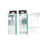 IKREA WB1311 CARGADOR MAGNÉTICO PARA MÓVIL Y IWATCH 2 EN 1 BLANCO