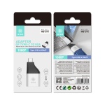 IKREA WB1314 ADAPTADOR TYPE-C TO VGA 1080P PLATA..