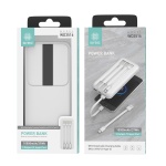 IKREA WD3516 POWER BANK CON PANTALLA DIGITAL LED 10000mAh/37Wh 2USB 2.0+ 2 ENTRADAS