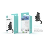 IKREA WE5129 SOPORTE UNIVERSAL DE MÓVIL PARA MOTOCICLETA NEGRO