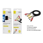 B5326 CABLE AUDIO/VIDEO 3RCA TO 3RCA