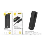 D6210 NE Power Bank Sorlax 2600 mAh, Negro