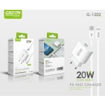 G-1202 CARGADOR PD 20W +CABLE C-L