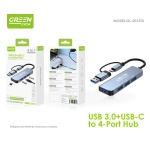 G-1295 USB 3.0+USB-C TO 4-PORT  HUB 4N1