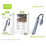 GL9300 USB TO 4-PORT HUB 4N1