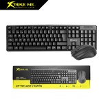 KIT de Oficina Teclado en Español +Ratón para PC MK-204