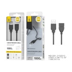 NB1281 NE Cable de extensi¨®n USB2.0 AM A AF , 1.8M,Negro