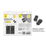 NB1397 NE Extensor de HDMI a RJ45 4K, Con transmisor y Receptor,Negro