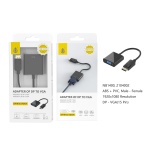 NB1400 NE Adaptador DP a VGA, negro