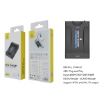 NB1412 NE Adaptador Scart (Hembra) a HDMI (Hembra) a , 1080p, Admite formatos de salida PAL / NTSC,