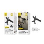 NE5198 NE Soporte Universal de tablet para reposacabezas, 360° Rotacion Negro