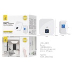 NR9314 BL Timbre Inteligente Inalambrico con 38 tonos de timbre y 4 Niveles de Volumenes, Frecuencia