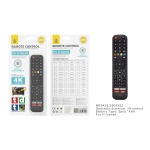 NR9438 NE Mando Universal de TV para Hisense, Bateria AAA*2(No Incluye), Negro