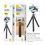 R5442 NE Palo Selfie Tripode flexible 360° , 21cm ,Negro