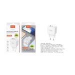 TA0338 BL Cargador de Red Rapida Fay , 2 puertos USB-C PD+QC 3.0, Sin Cable , 35W/3.4A(Max), Blanco