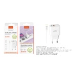 TA0352 BL Cargador de Red Rapida Taylor , 2 puerto (Type-C PD + QC3.0) , Con Cable Lightning , 25W/3