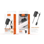 TA0367 NE Cargador Universal con Conector Jack DC, 9W,9V/1A ( 5.5mm X 2.5mm) 1.2M, Negro