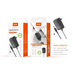 TA0371 NE Cargador Universal con Conector Jack DC,18W, 9V/2A ( 5.5mm X 2.1mm) 1.2M, Negro