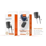 TA0374 NE Cargador Universal con Conector Jack DC,24W, 24V/1A ( 5.5mm X 2.5mm) 1.2M, Negro