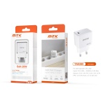 TA0380 BL Luxury Cargador GaN Rapido de Red Devin , 1 puerto Type-C PD, Sin Cable, 20W/3.4A(Max), Bl