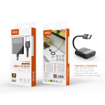 TB1422 NE Adaptador DP(Macho) a VGA 15 pin(Hembra), 1080P, 15CM, Negro