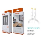 TB1497 BL Luxury Calbe Displayport(Macho) a Displayport(Macho), 4K/60Hz, Cable 1.8M, Blanco