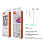 TC3236 BL Auricular Carl Lightning con Microfono y Boton multifuncion, (Necesario Activar Bluetooth