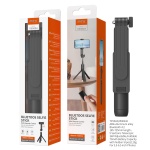 TE5024 NE Palo Selfie Tripode flexible 360°con Bluetooth Para movil 3.5-6.5 Pulgadas,Negro