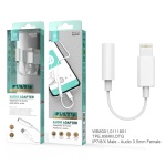 IKREA WB8301 ADAPTADOR DE LIGHTNING TO AUDIO 3.5MM BLANCO