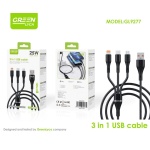 GL9277 CABLE CARGA RAPIDO 3N1
