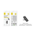 NB1362 NE Adaptador de Audio y Carga de Iphone 5-14 , Negro