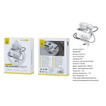NC3279 BL Auriculares Bluetooth TWS con correa (30mAh*2) con estuche cargable(200mAh), Blanco