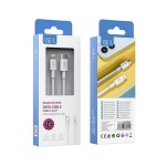 ISER SK1077 CABLE TYPE-C TO TYPE-C PARA SERIES IPHONE 15 60W 2M BLANCO