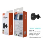 TE5098 NE Soporte Magnetico con gancho de bloqueo hasta 27mm para rejillas, 360 Rotacion, Negro