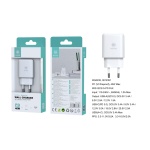 IKREA WA0235 CARGADOR CON 2 PUERTOS PD TYPE-C+USB QC3.0 40W BLANCO