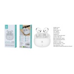 IKREA WC9050 AURICULARES INALÁMBRICOS TWS BLUETOOTH 5.3 BLANCO