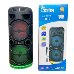 GZ-2089 ALTAVOZ PORTABLE CON MICRÓFONO KARAOKE Y MANDO