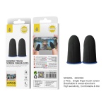 NR9206 AZ Mangas para Dedos de Juegos moviles, para 2 dedos, Antisudor y Comodo, con Alta sensibilidad Azul AZ Mangas para Dedos de Juegos moviles, para 2 dedos, Antisudor y Comodo, con Alta sensibilidad Azul